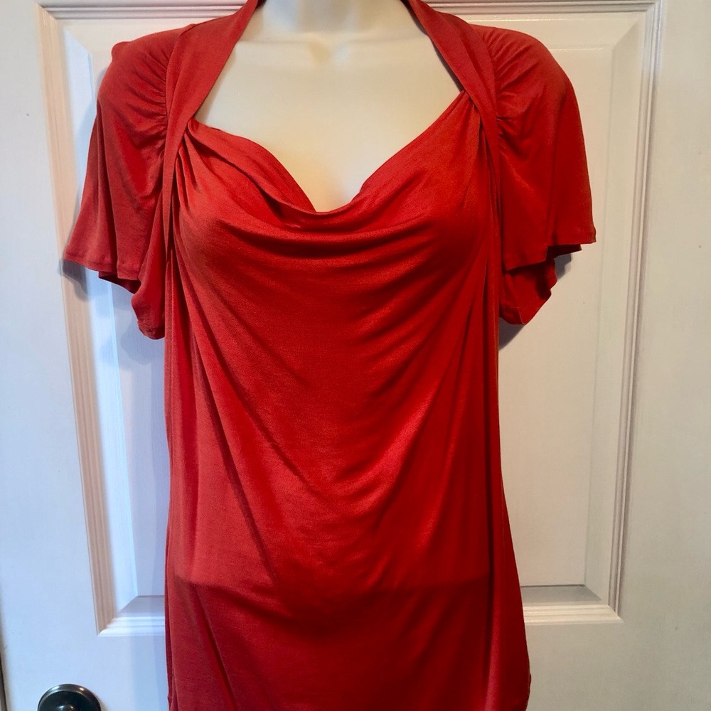 Banana Republic Red/Orange Women's Top